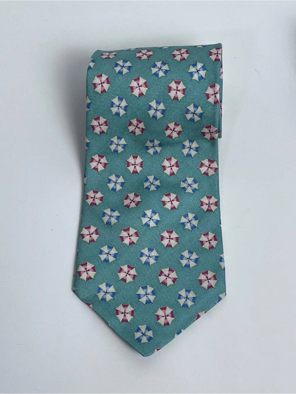 Lot of 2 Tommy Bahama 100% Silk Off Island Tropical Themed Ties; Wedding, Cruise